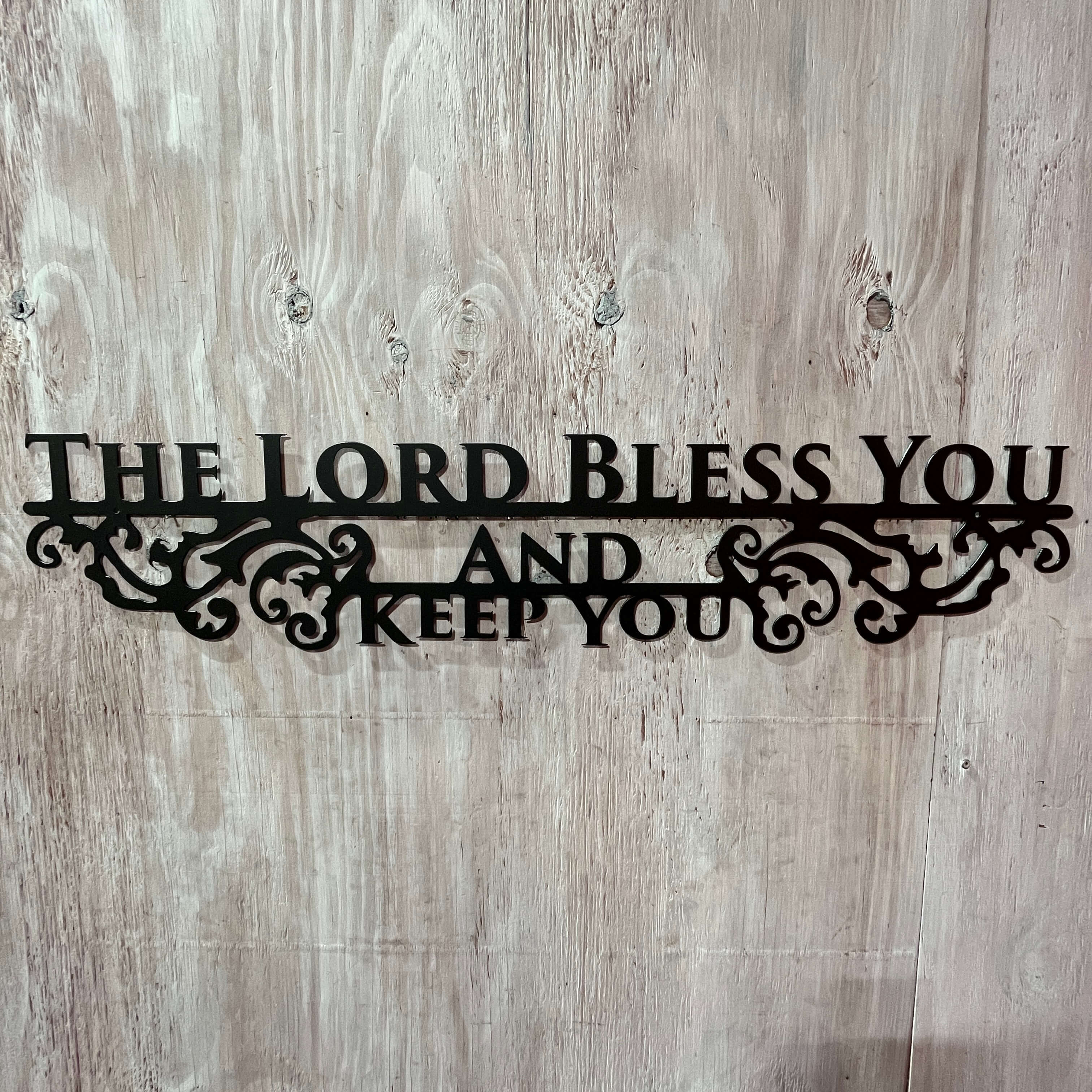 I need a Bible verse for over sliding g door. 55 inch x 9 inch high