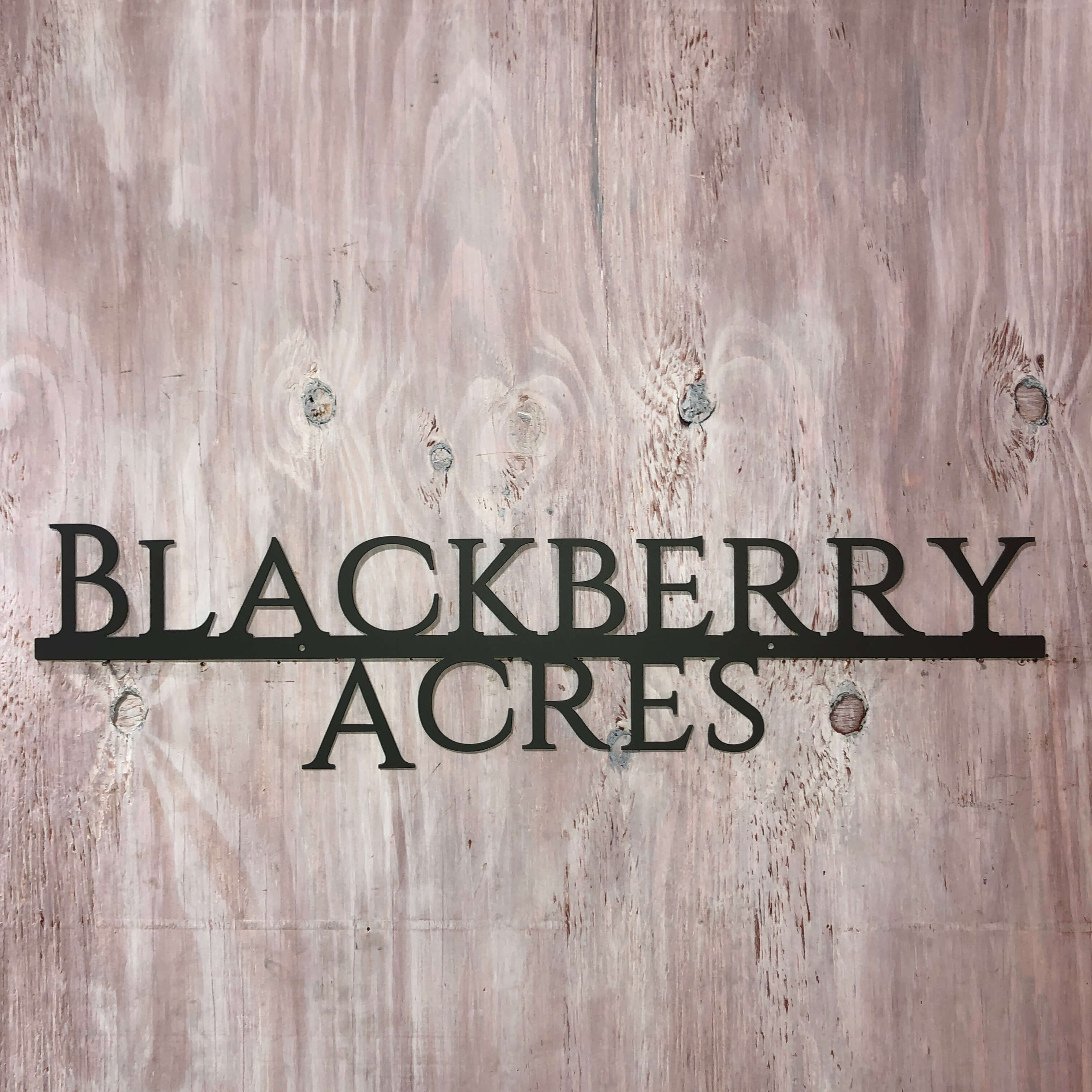 Hello! Is there a chance you could make a sign that is about 60" long?